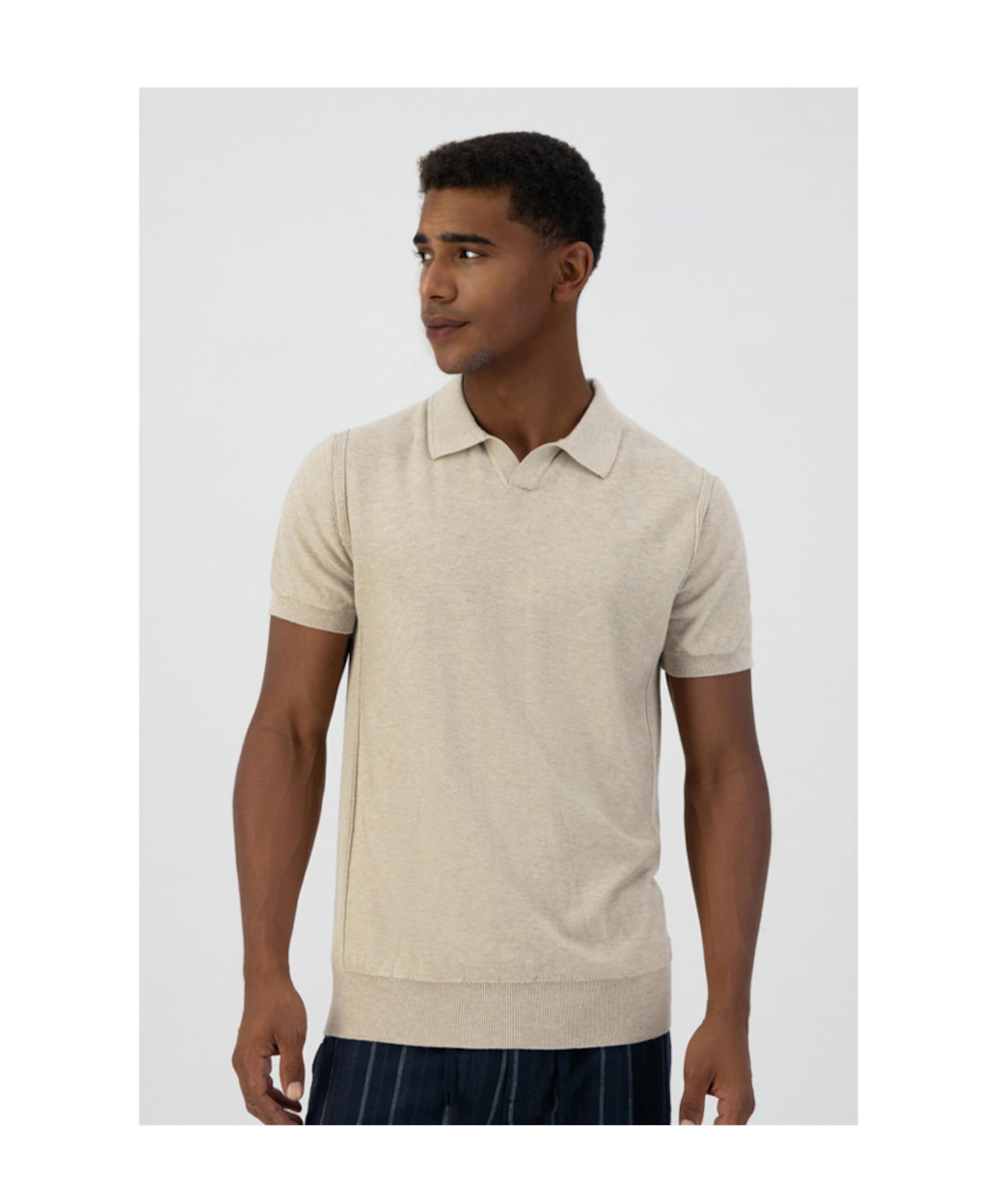 Dstrezzed Heren polo beige