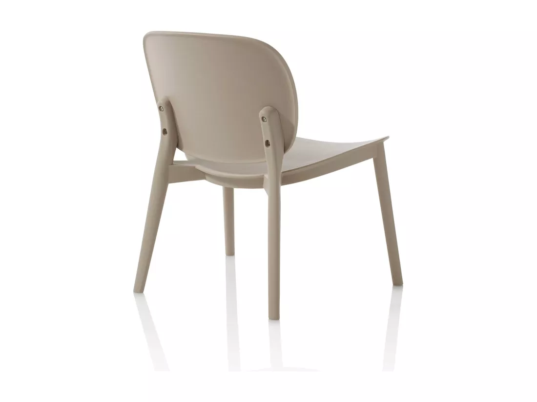 Set de 2 Chaises d’intérieur/extérieur LEON sable