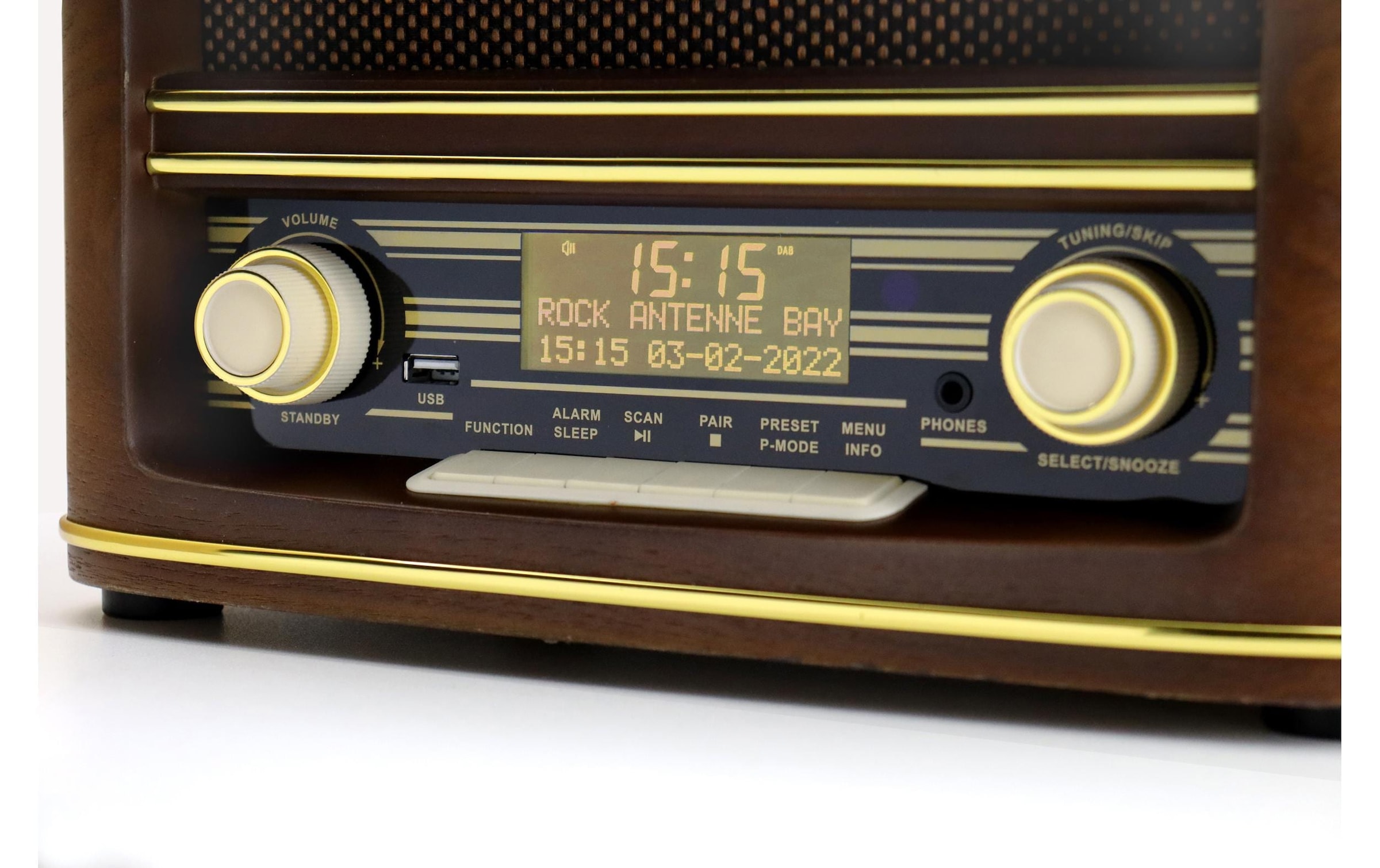 Soundmaster Stereoanlage »NR961 Braun« ( Digitalradio (DAB+) | FM-Tuner )