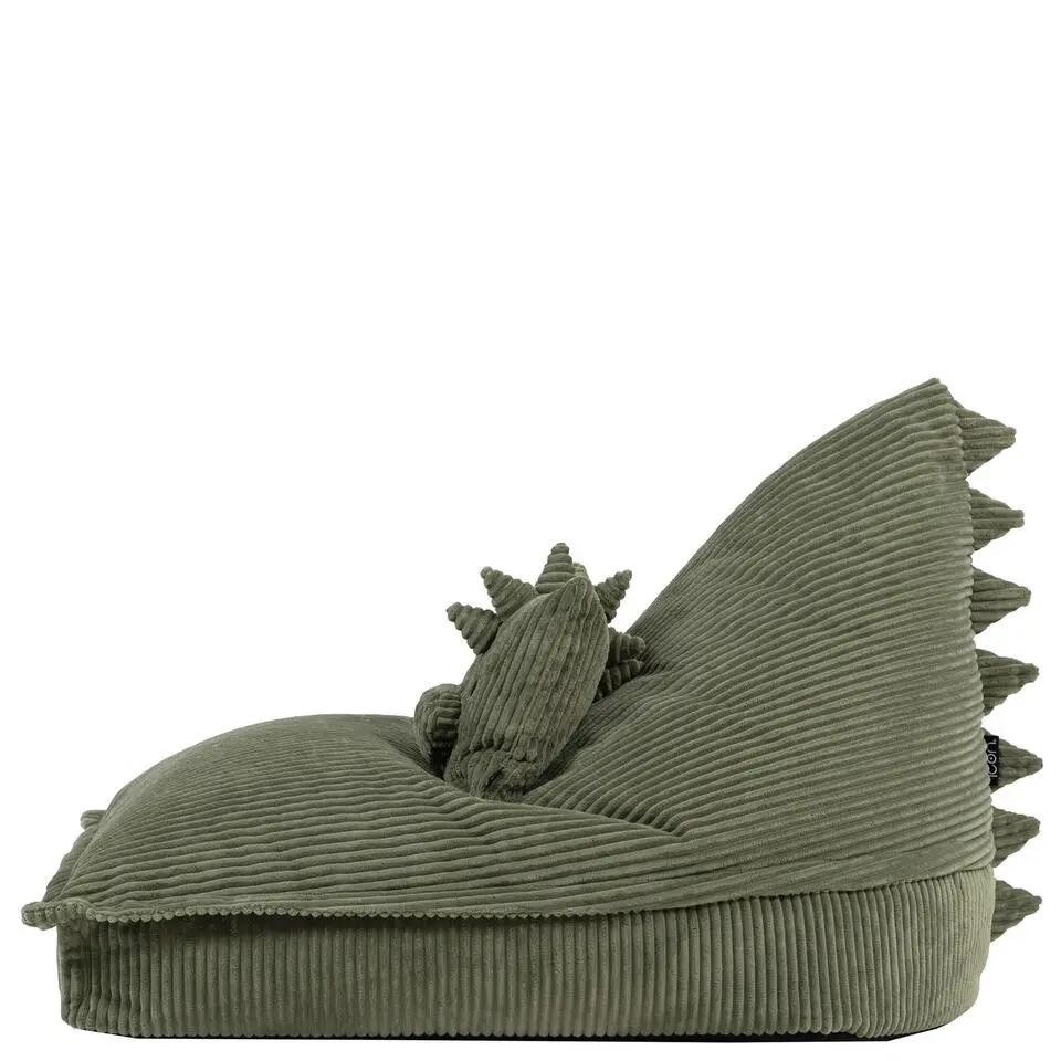 icon - Kinderzitzak Stoel Dino - Ribfluweel - Groen