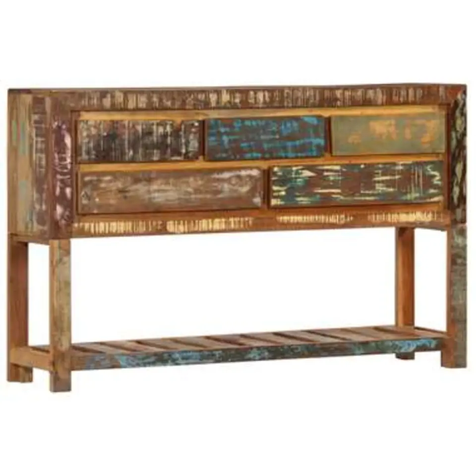 vidaXL - Dressoir - Multikleur - Hout
