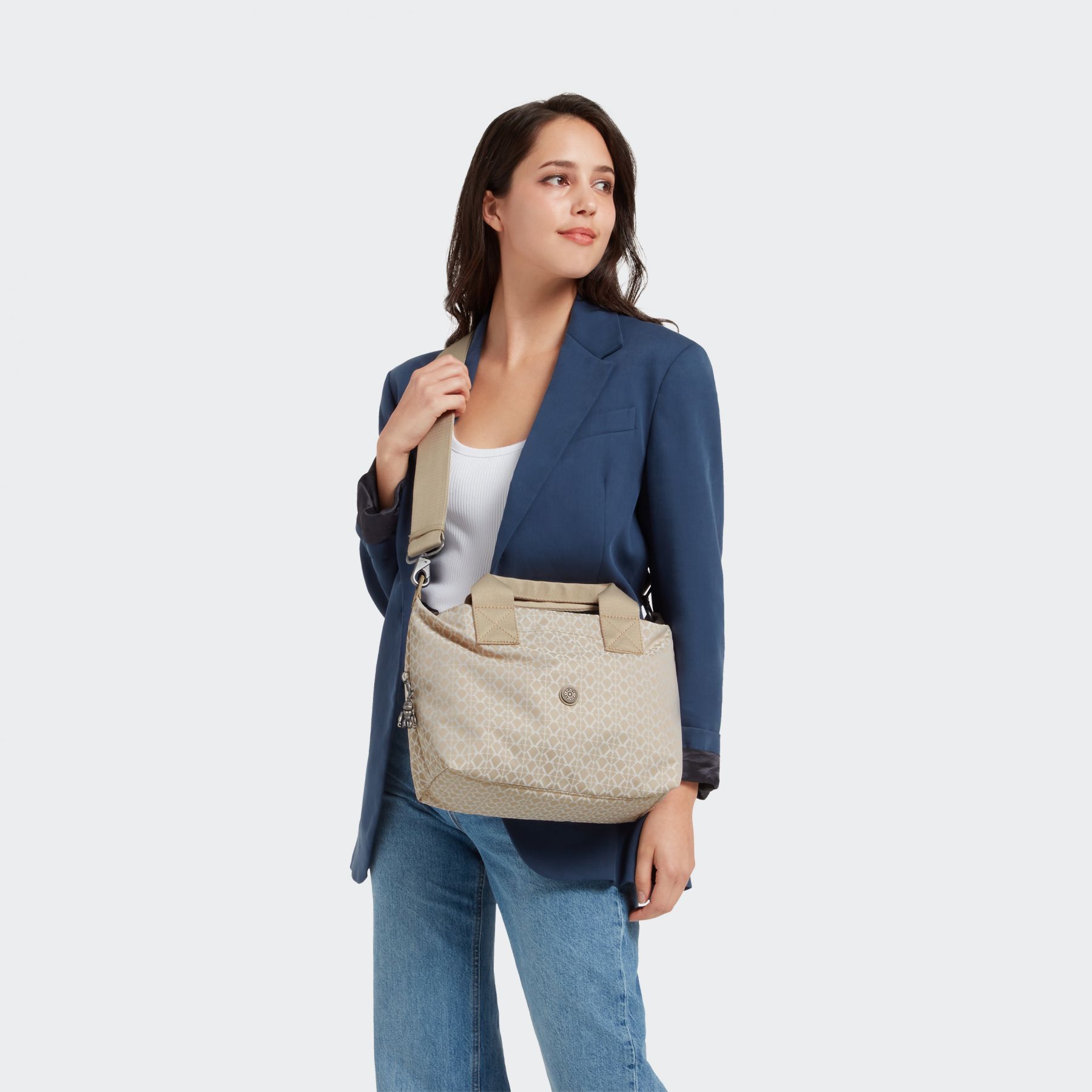 Kipling Kala Mini Signature Beige