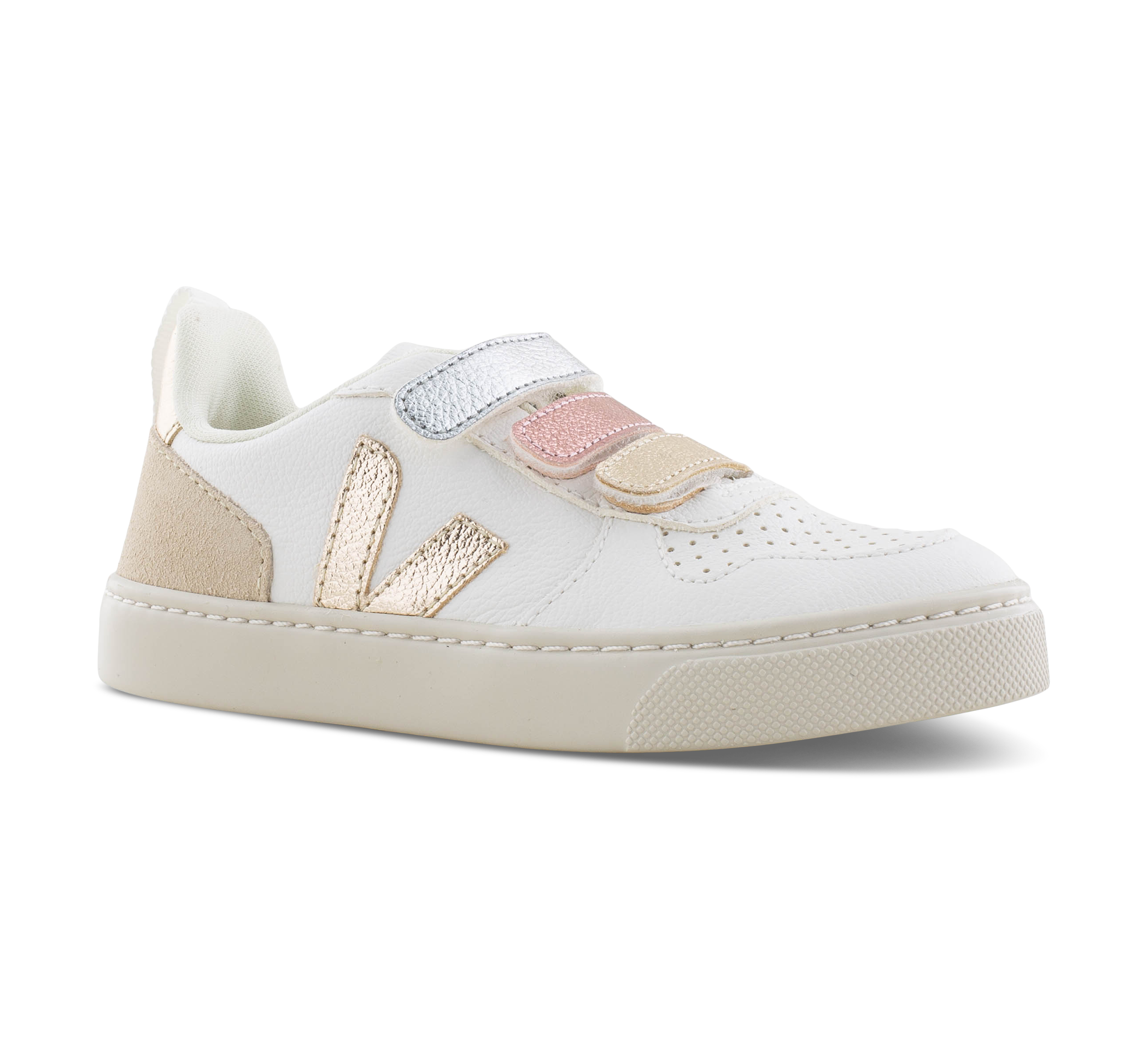Veja Small V-10 - Klettschuhe weiss