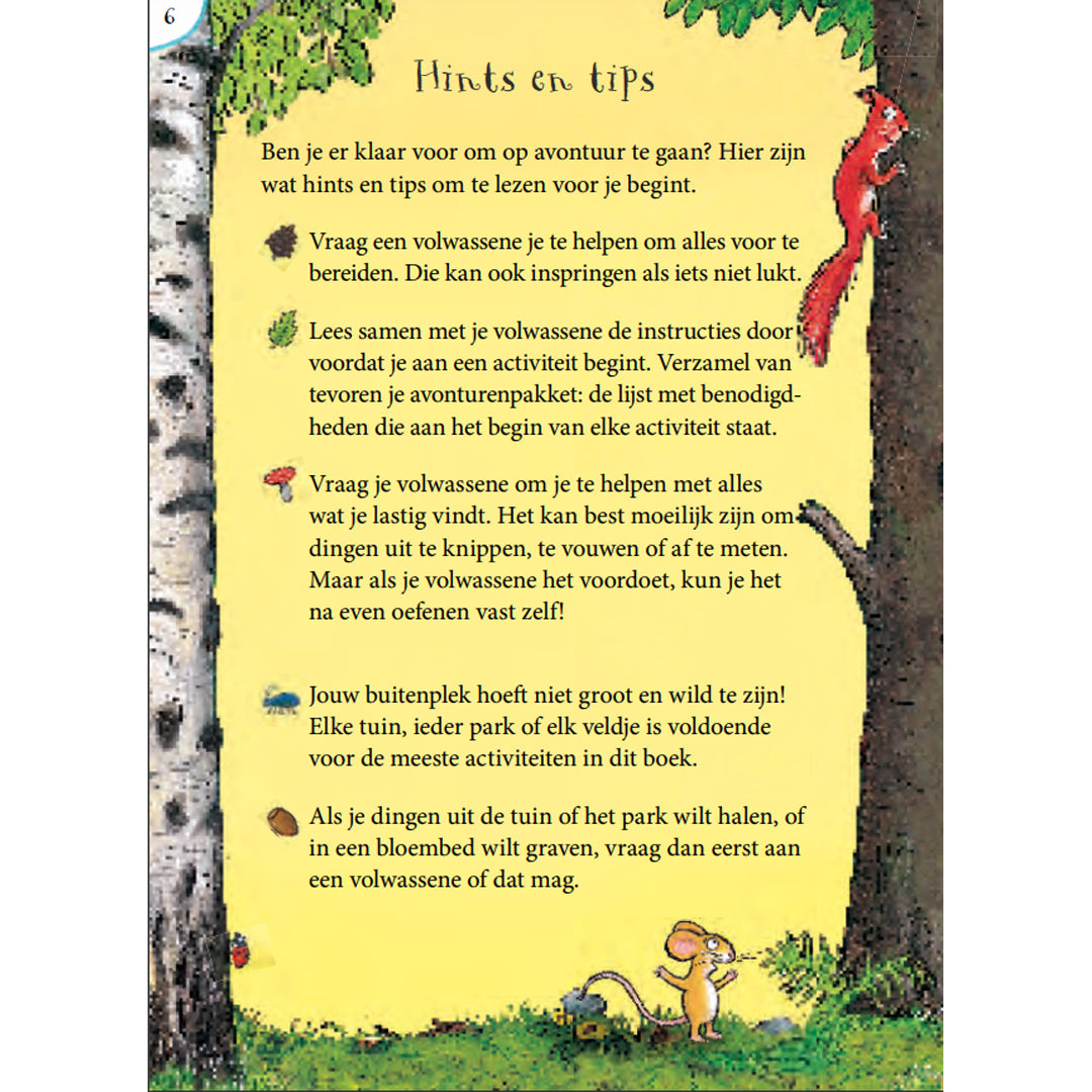 Het gruffalo en zijn vrienden buitendoeboek