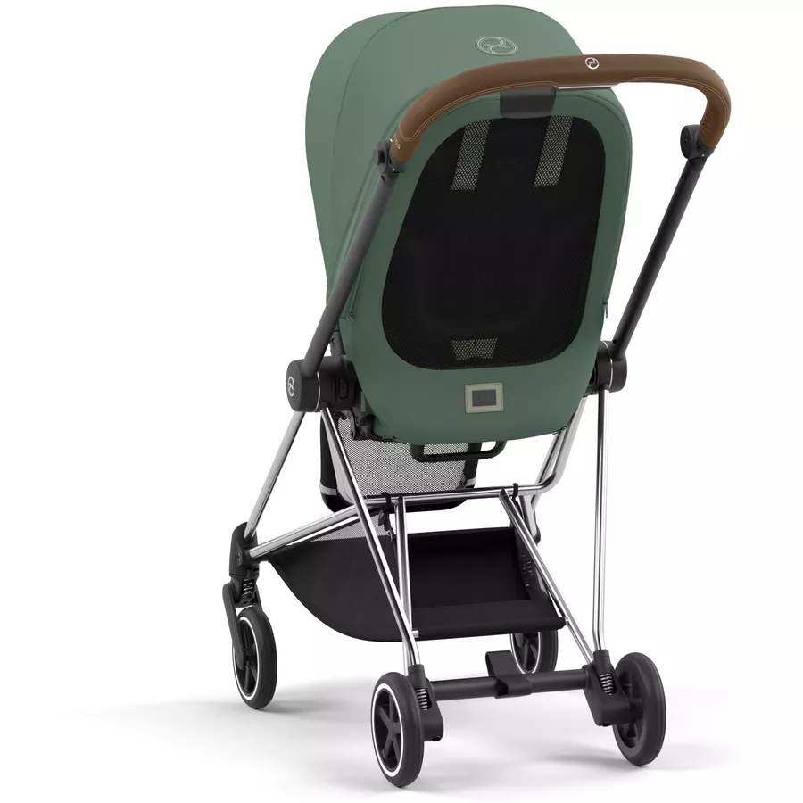 cybex PLATINUM Kombikinderwagen New Mios Chrome Brown Leaf Green