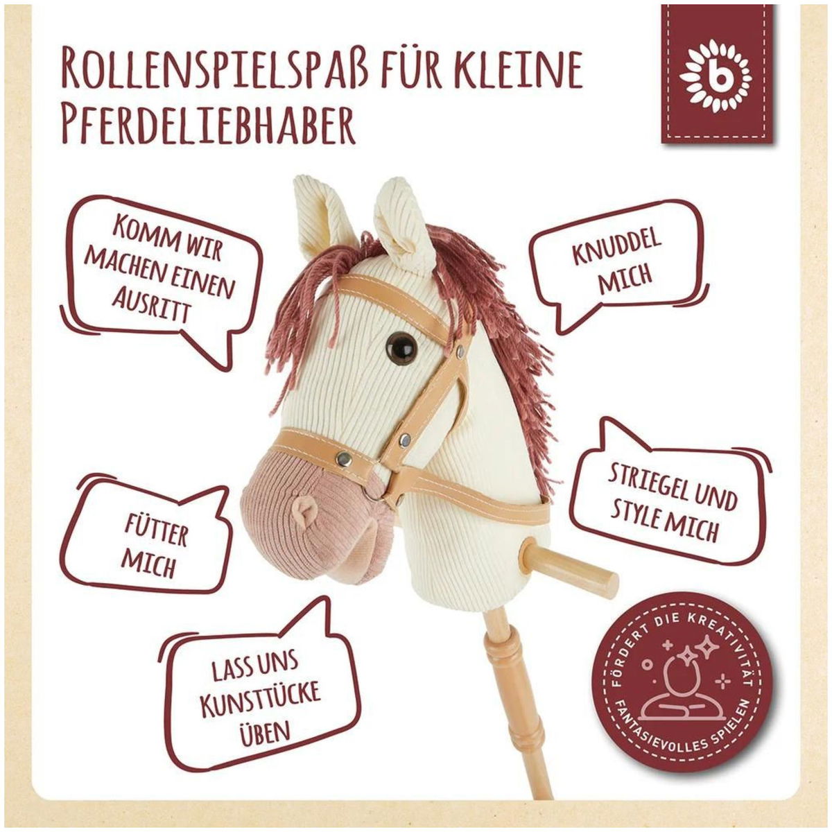 BiecoBieco   Steckenpferd Ginger
