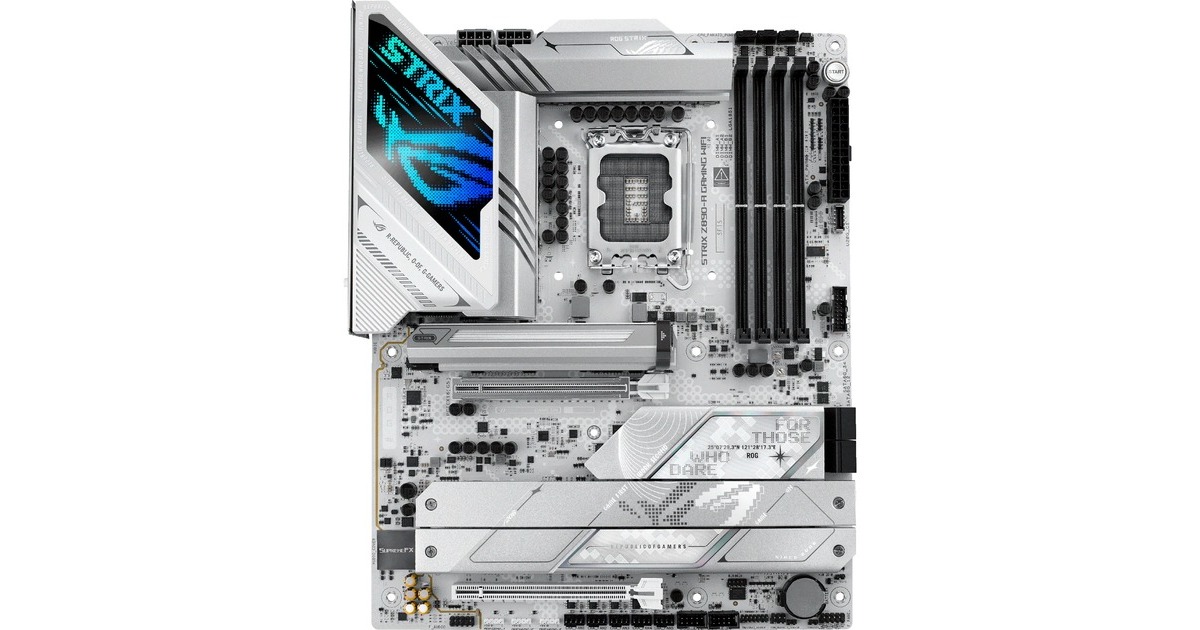 ASUSROG STRIX Z890-A GAMING WIFI socket 1851 moederbord  (RAID, 2.5Gb-LAN, Wi-Fi 7, BT, Sound, ATX)