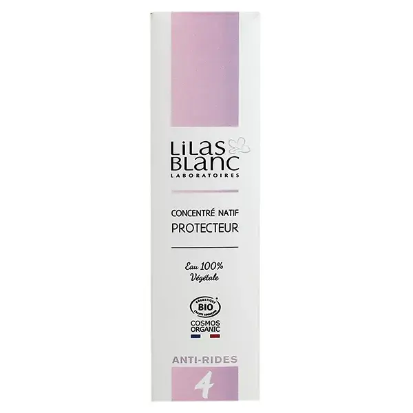 Óleo Protetor Orgânico Nativo Concentrado Lilás Branco 28ml