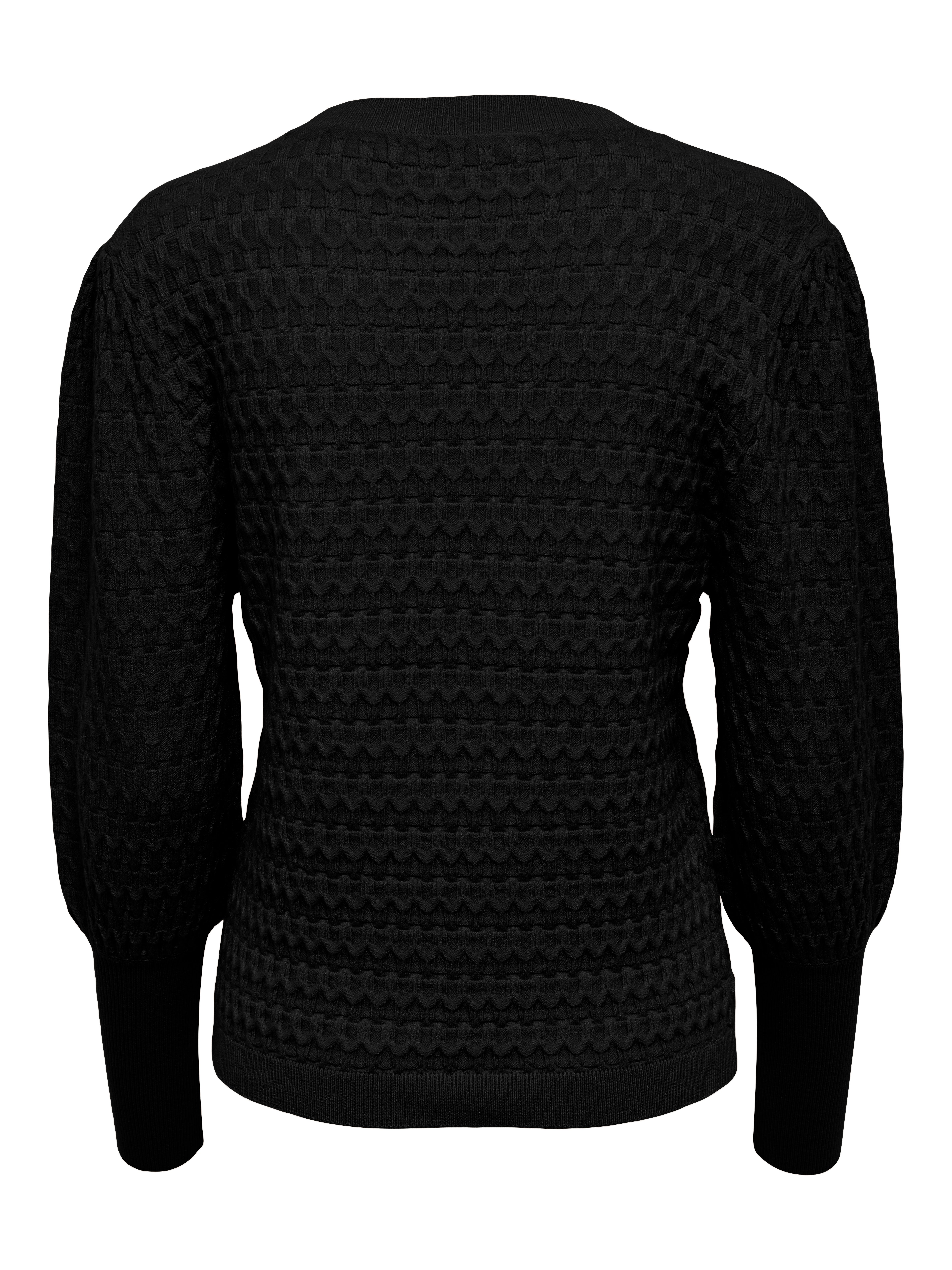 ONLFAYE Strickpullover Black