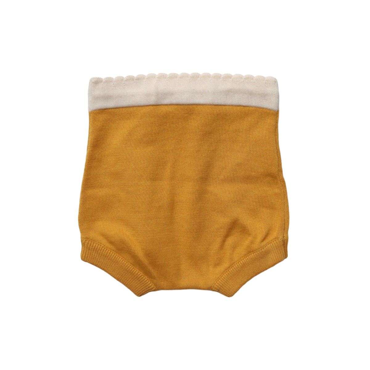 Bloomer coton moutarde 3-6 mois Amande