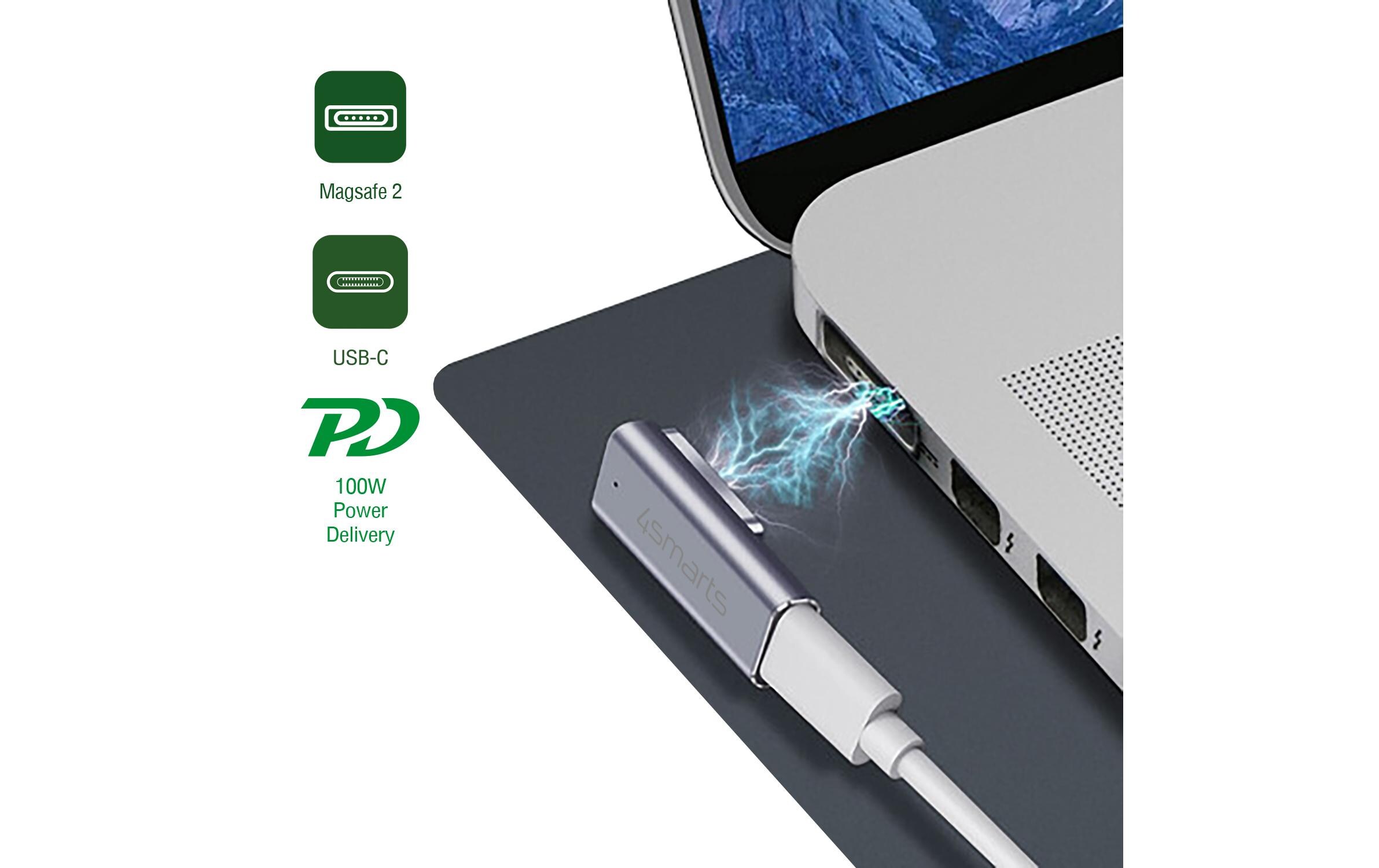 USB-Adapter MagSafe 2 USB-C BuchseAdapter USB-C Power Delivery 100W