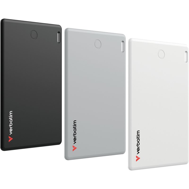 Verbatim My Finder Personnel Recherche Noir, Argent, Blanc