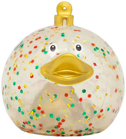 Badeente - Christbaumkugel - Glitter