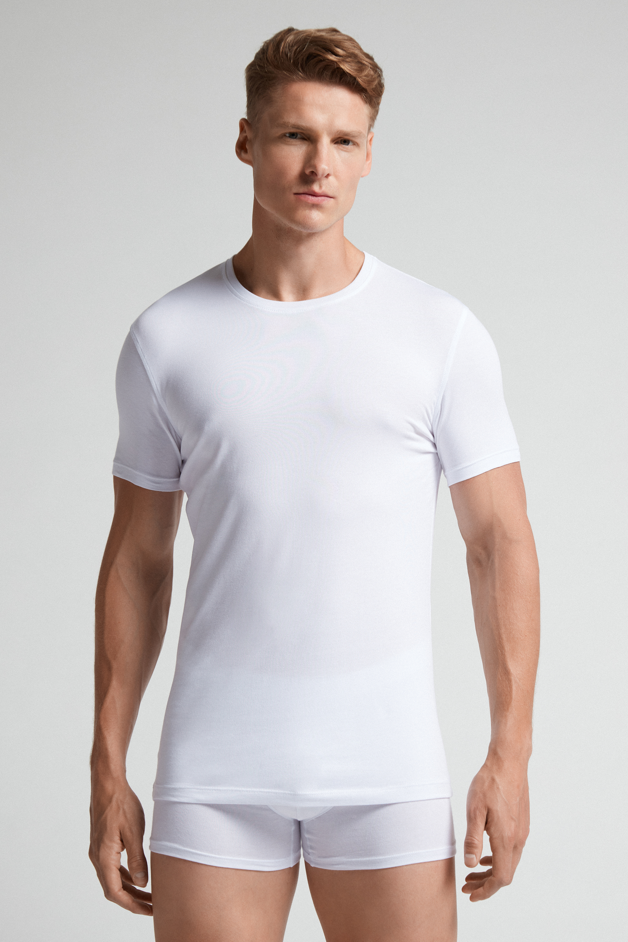 Camiseta de algodão elástico Supima®