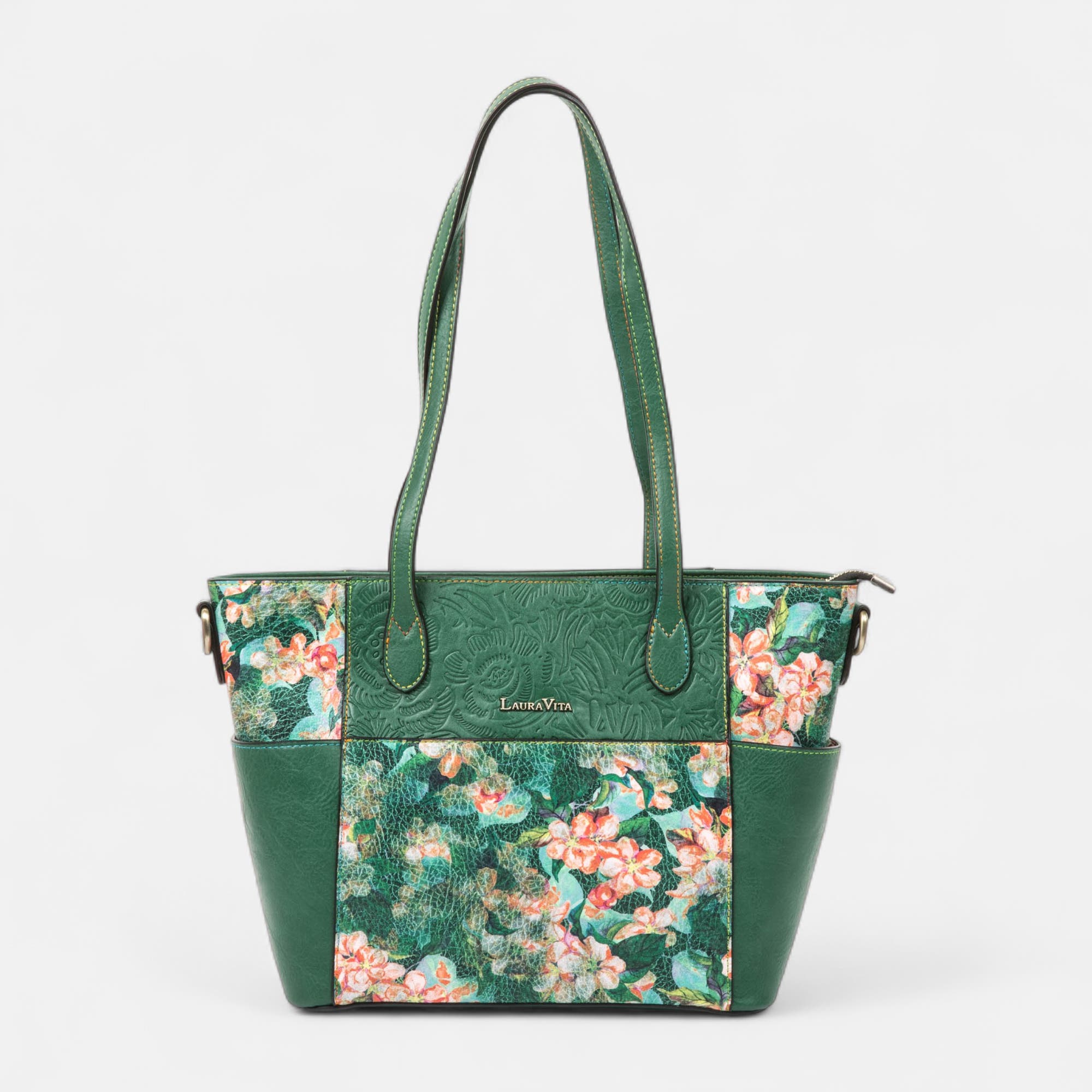 Sac de shopping vert