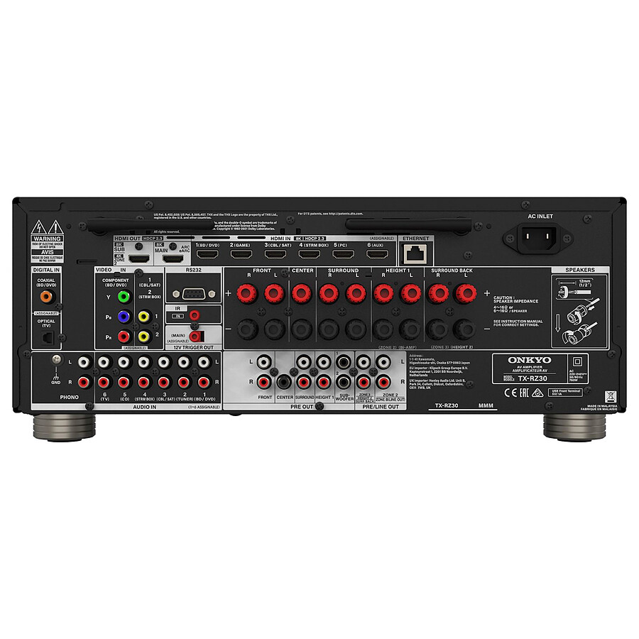 Onkyo TX-RZ30 Noir