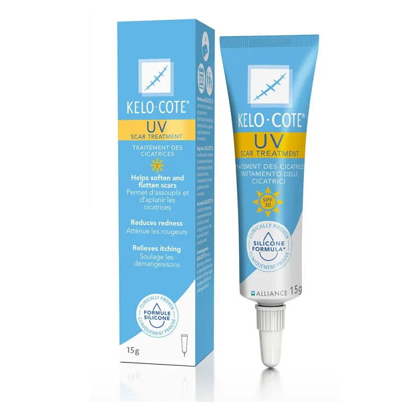Gel Pour Cicatrices Silicone SPF30 UV - 15g