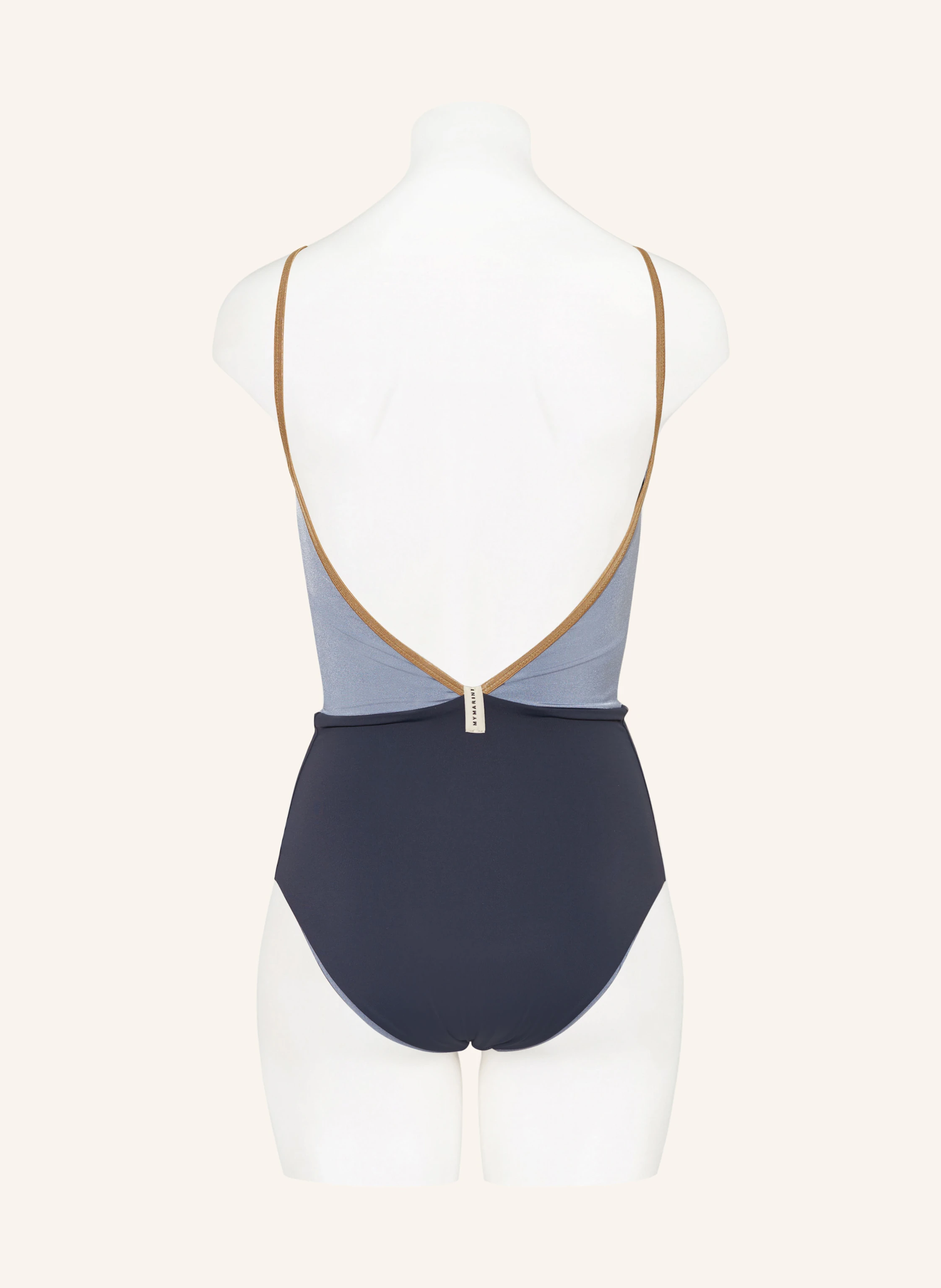 MYMARINI Badeanzug VACATIONBODY SHINE zum Wenden mit UV-Schutz 50+