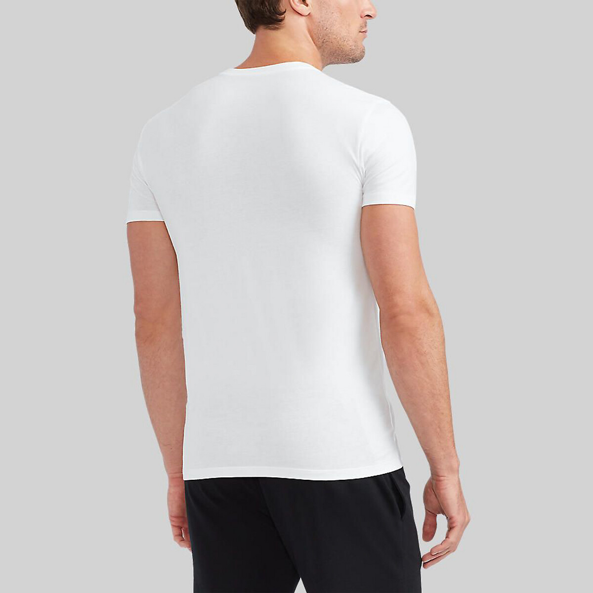 POLO RALPH LAUREN<br>Conjunto de 3 camisas ajustadas com gola redonda