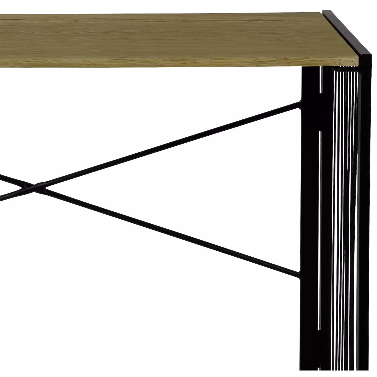 Schreibtisch Klapp Eiche,schwarz