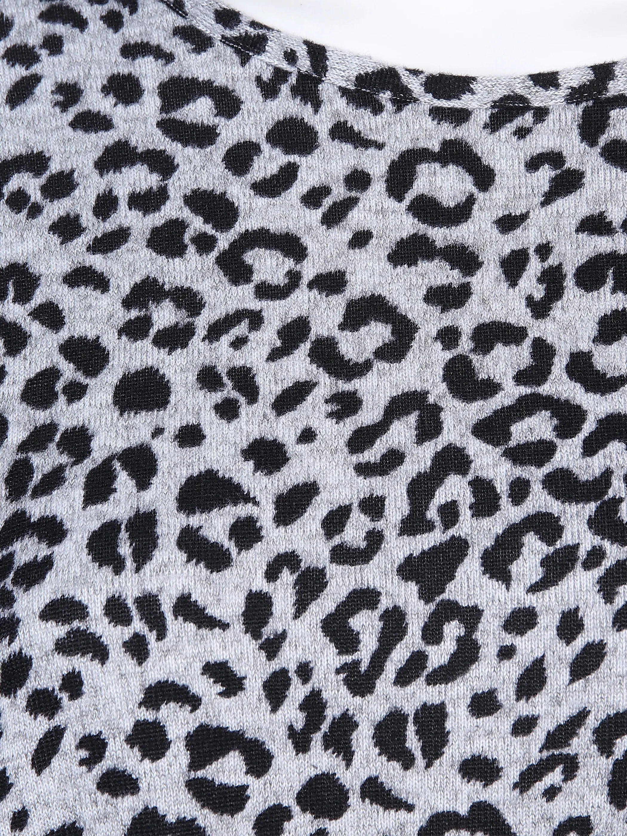 Damen Flauschshirt im Alloverprint