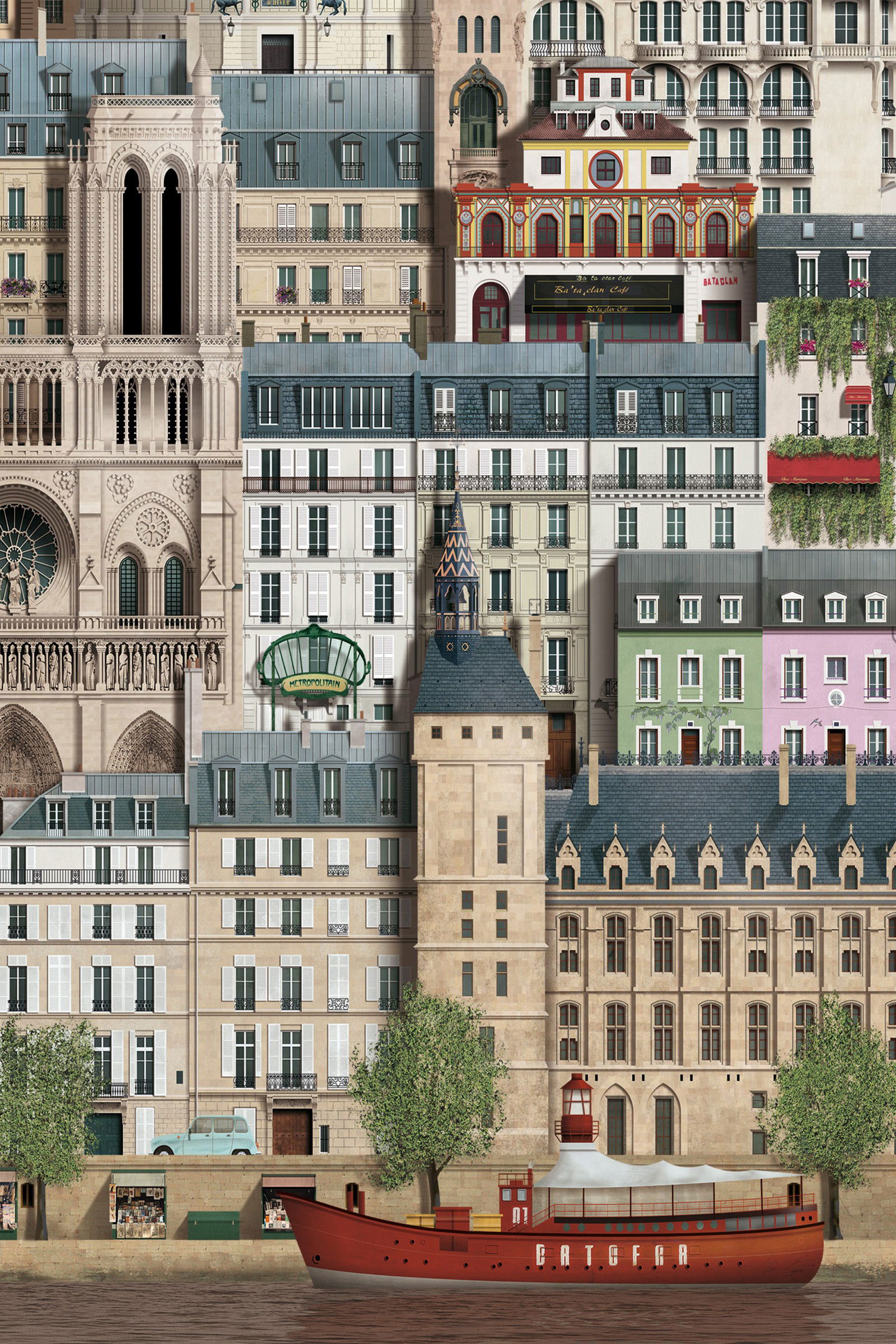 Paris IV by Martin Schwartz - Open Edition.
