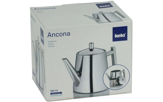kela Teebereiter »Ancona 0.9 l, Silber«