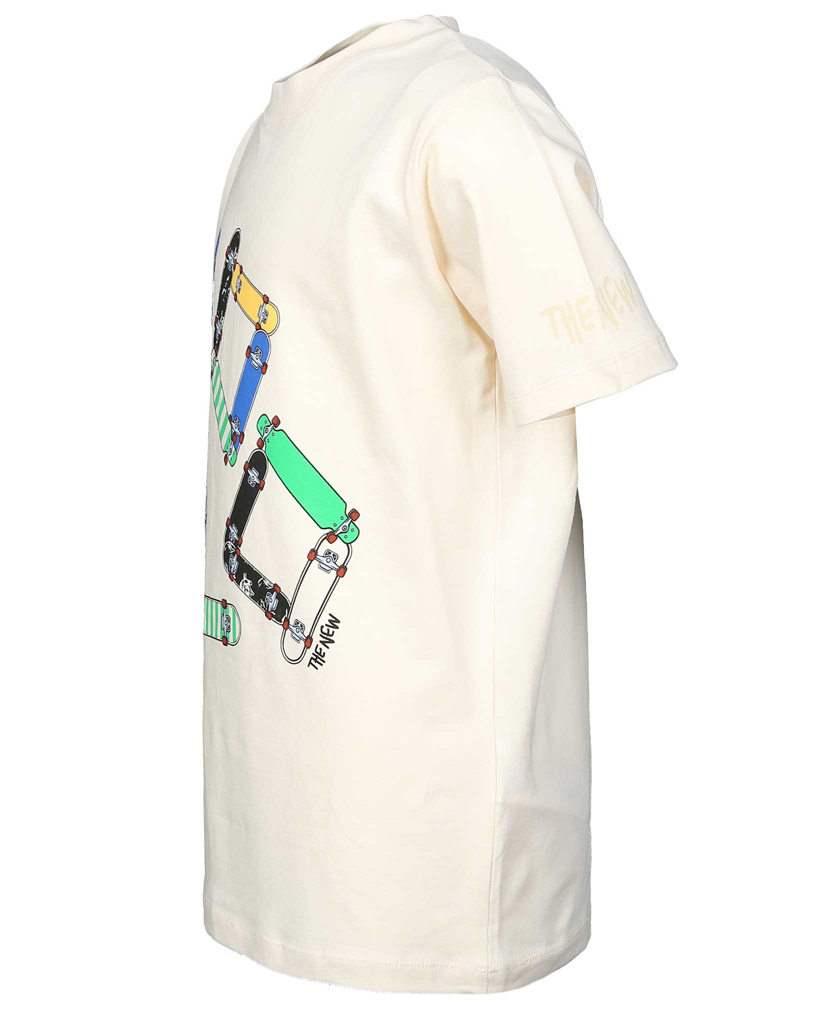 T-Shirt JAMES in white swan
