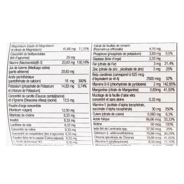 Solaray Spectro Multivitamínico 60 cápsulas vegetais