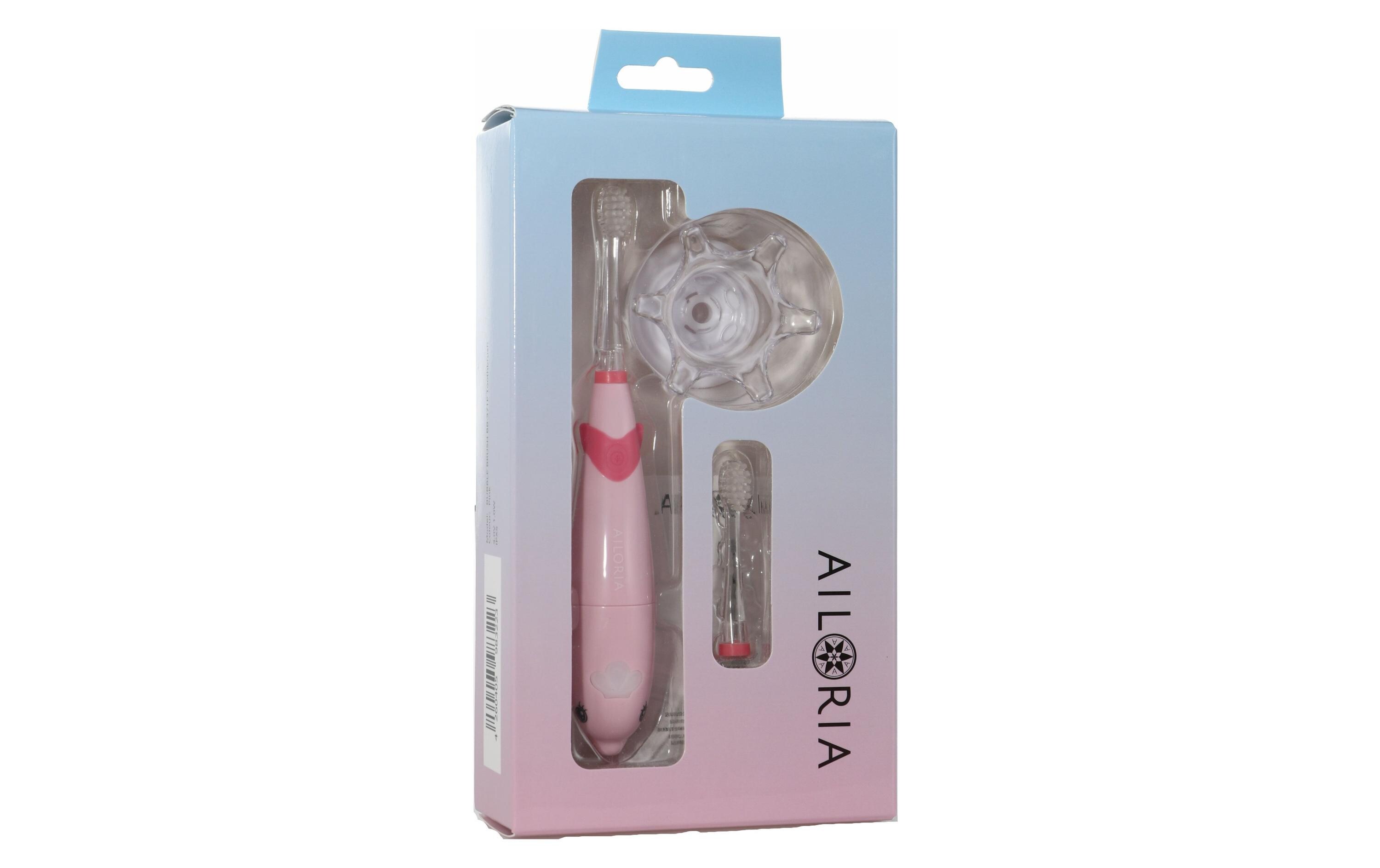 Schallzahnbürste Bubble Brush für Kinder, PinkElektrische Zahnbürste für Kinder