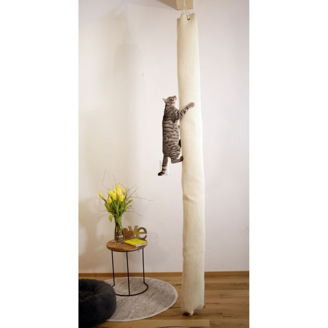 Katzenzubehör - Klettersack - mit Deckenbefestigung