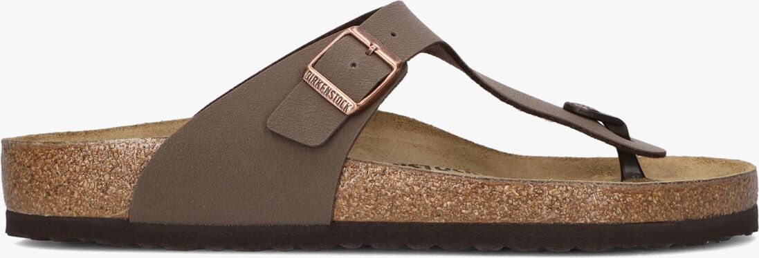 BIRKENSTOCK bruine birkenstock teenslippers gizeh heren