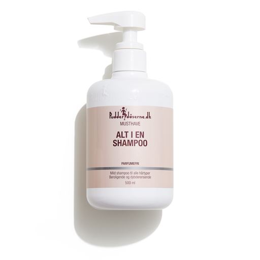 Pudderdåserne Alt I En Shampoo, 500 ml