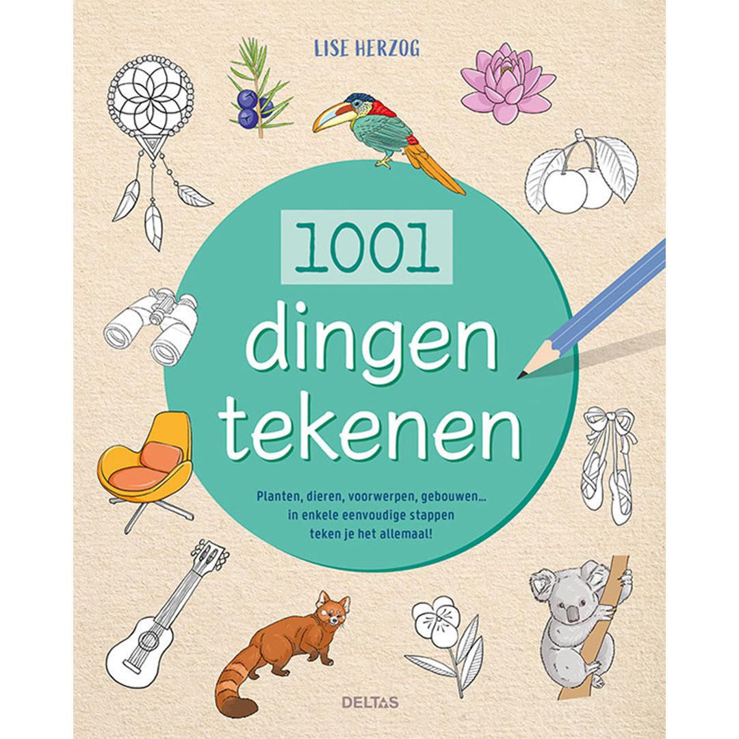 uitgeverij deltas 1001 dingen tekenen