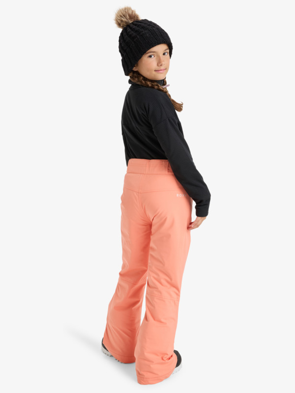 Backyard Girl Pantalon de snow technique Orange Fille 8-16 ans