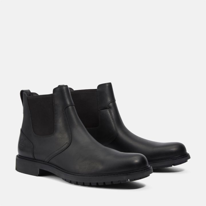 Bota Chelsea Stormbucks Masculina na Cor Preta