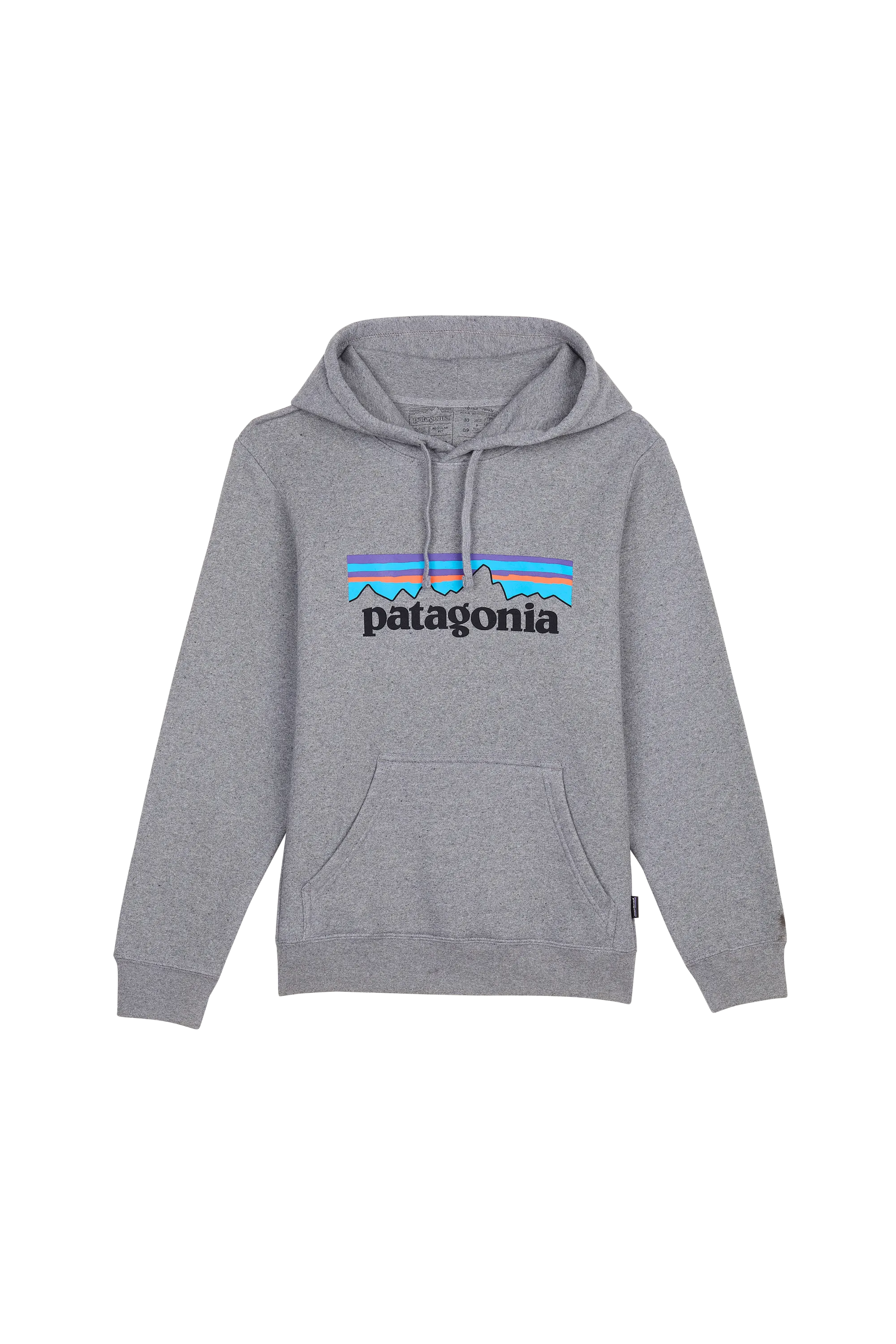 PATAGONIA Hoodie P-6 LOGO UPRISAL Gris