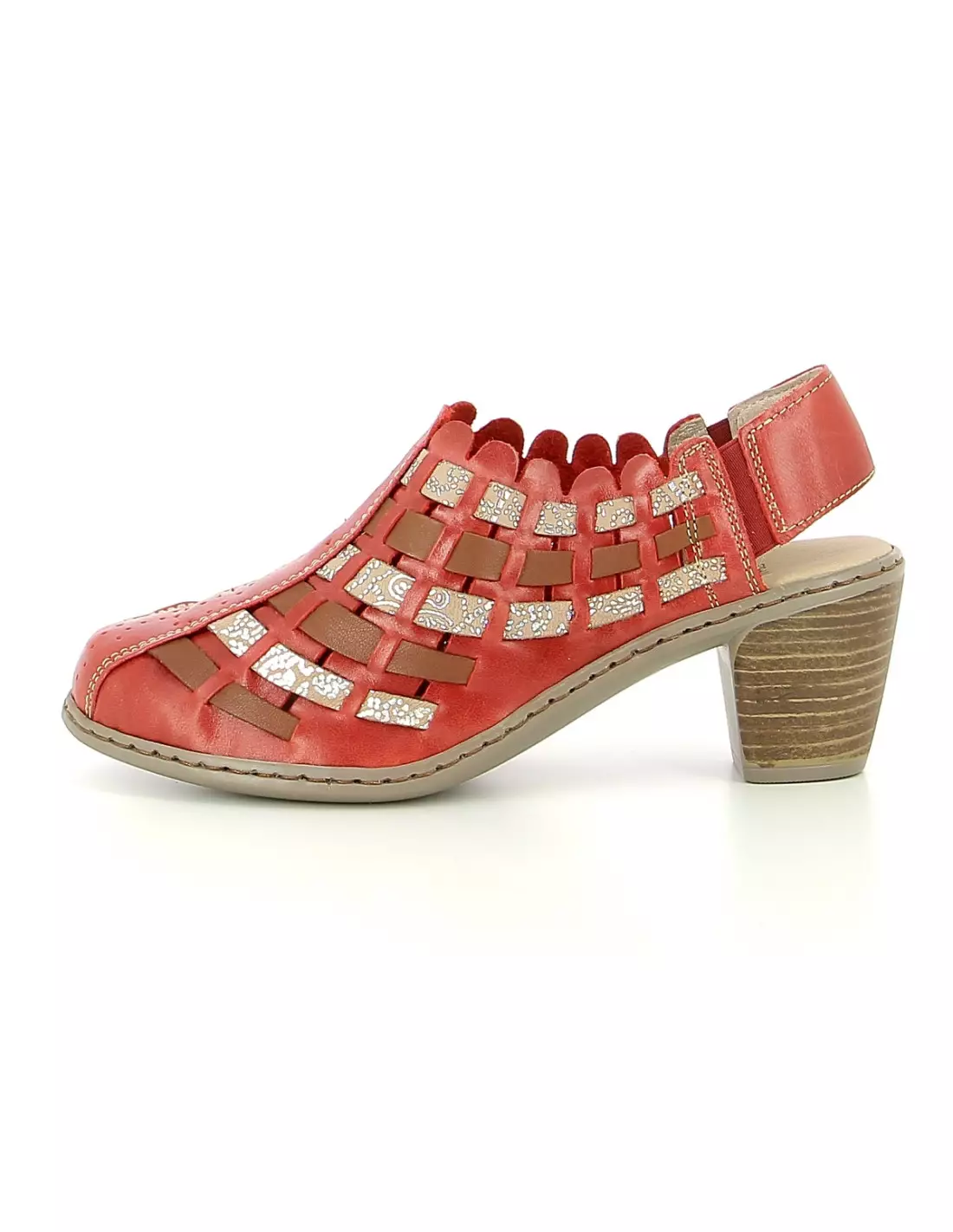 3 PTS DE SUSPENSION KIELLA 18193 013 - Sandales & nu-pieds Rouge