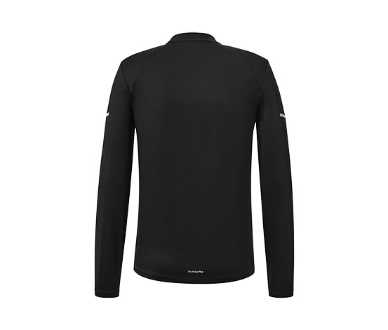 Langarm-Funktionsshirt neongelb