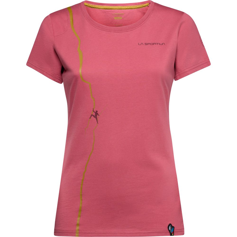 La Sportiva Route T-Shirt Damen rosebay
