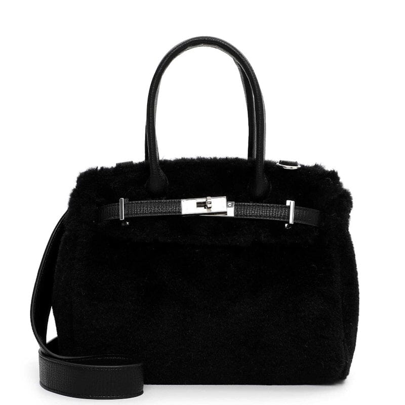 Emily & Noah Heather Handtas Black