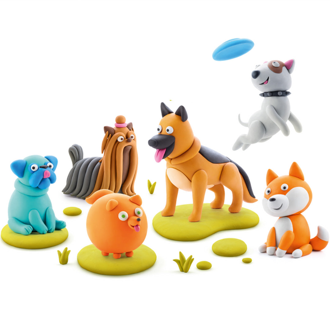 Hey clay boetseerklei dog story