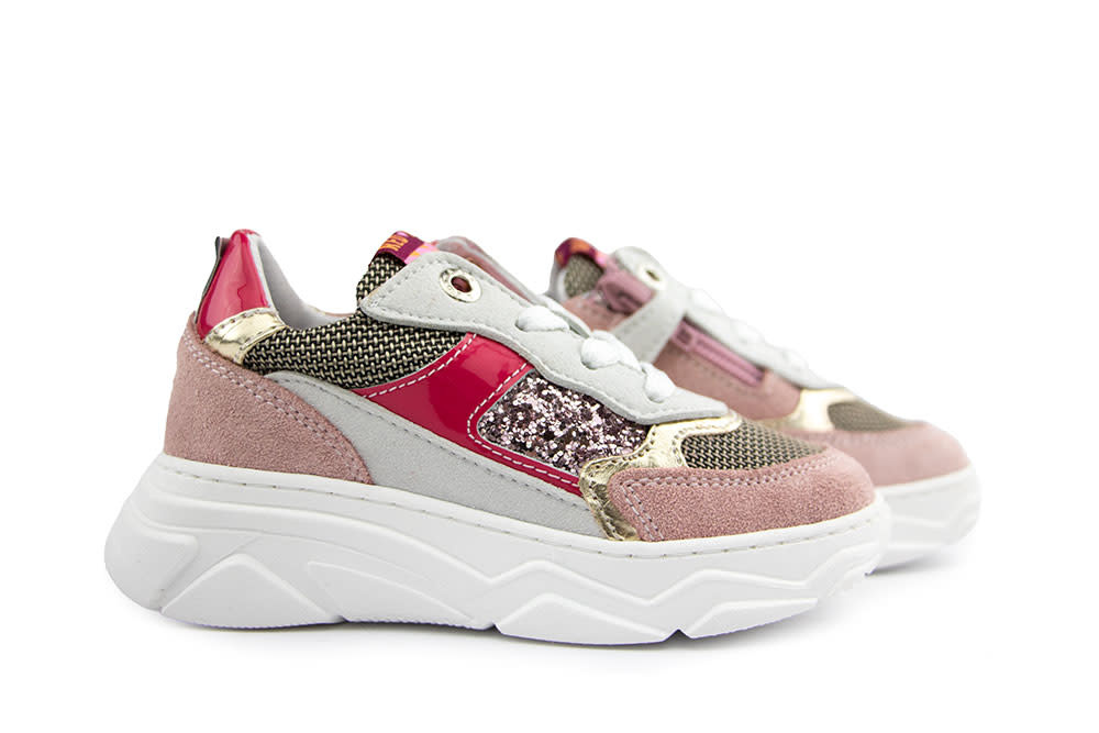 Red Rag Sneaker Old Pink Combi