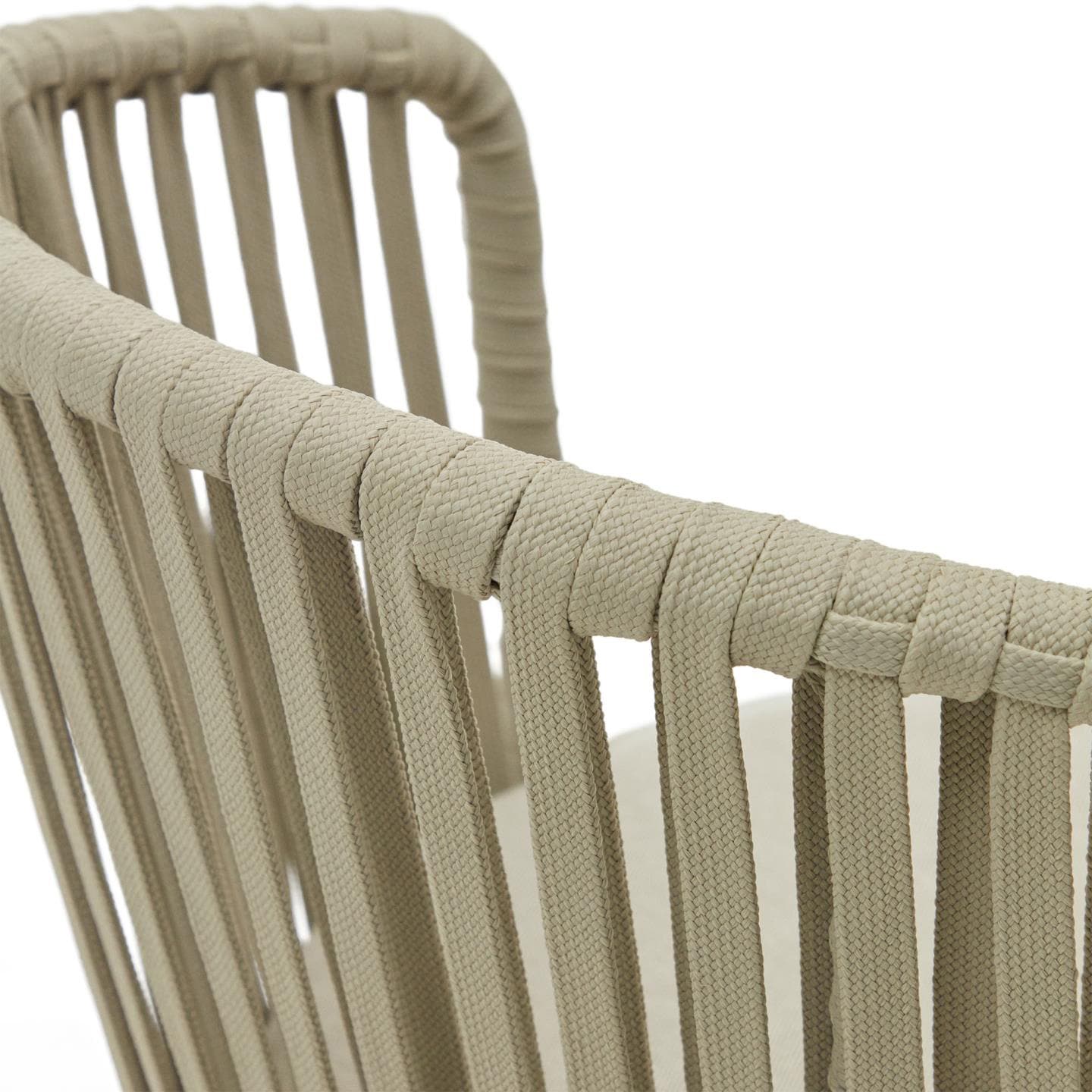 Kave Home Gartenstuhl JONCOLS 4er Set grün
