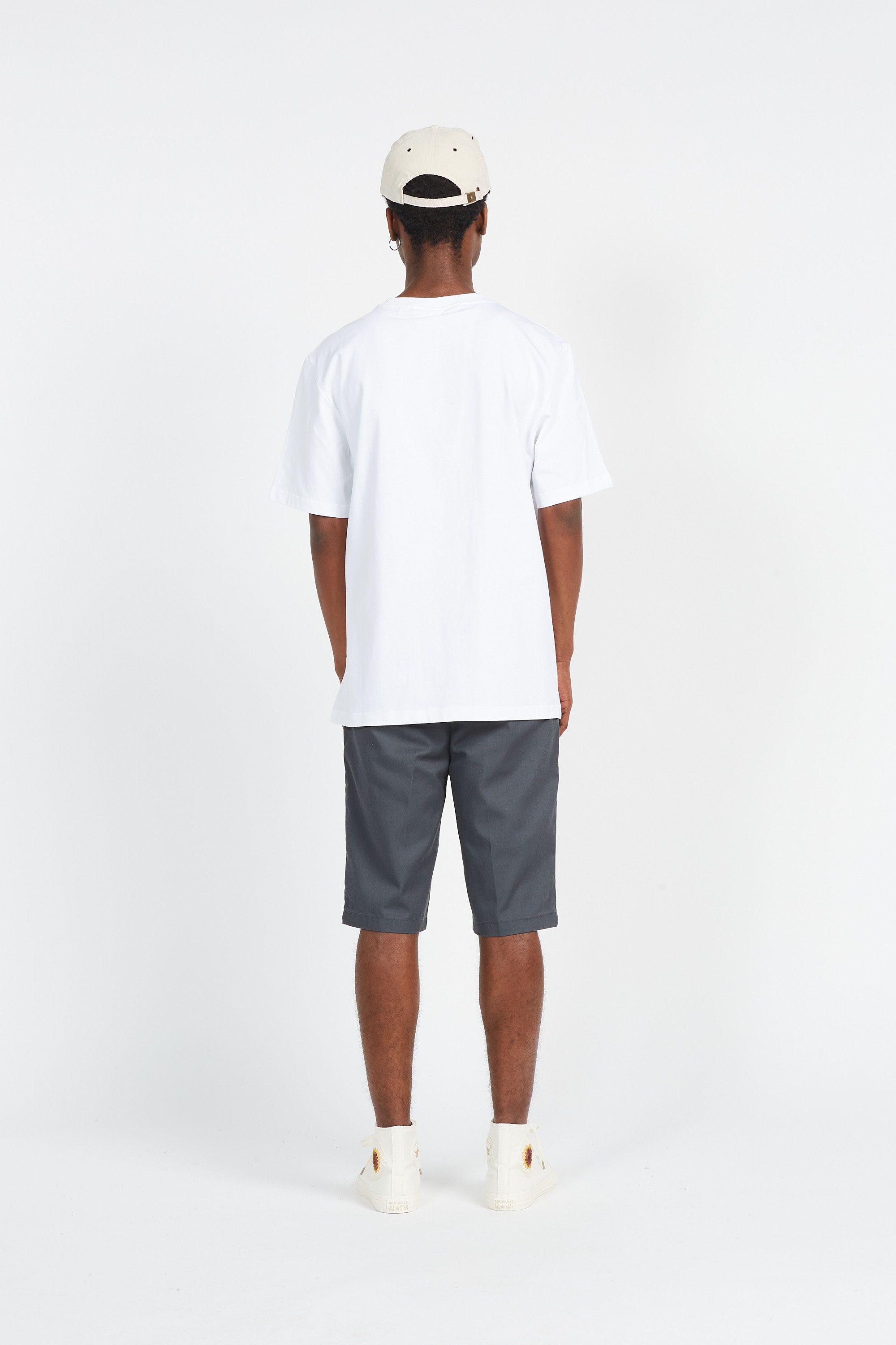 Daily Paper T-Shirt CIRCLE Blanc