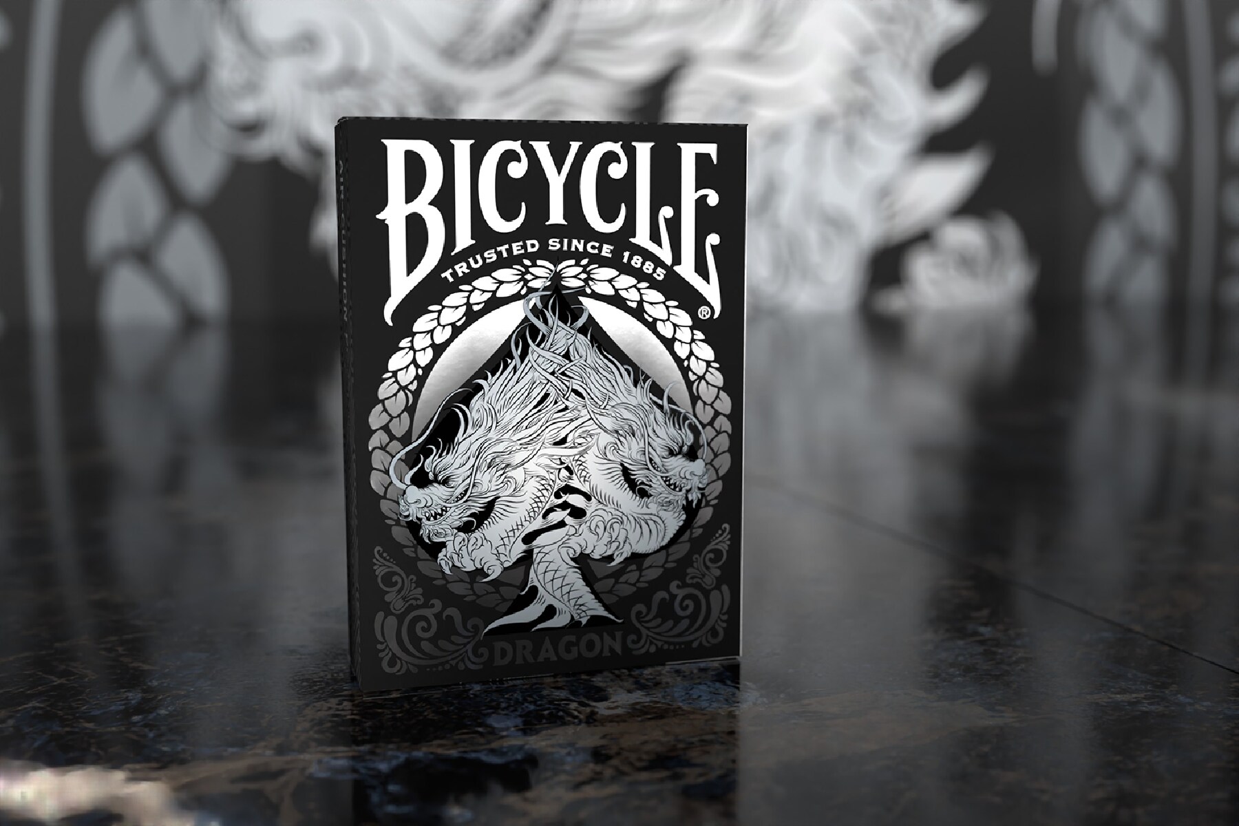 Bicycle® Kartendeck - Black Dragon Kartenspiel Spielkarten Pokerkarten