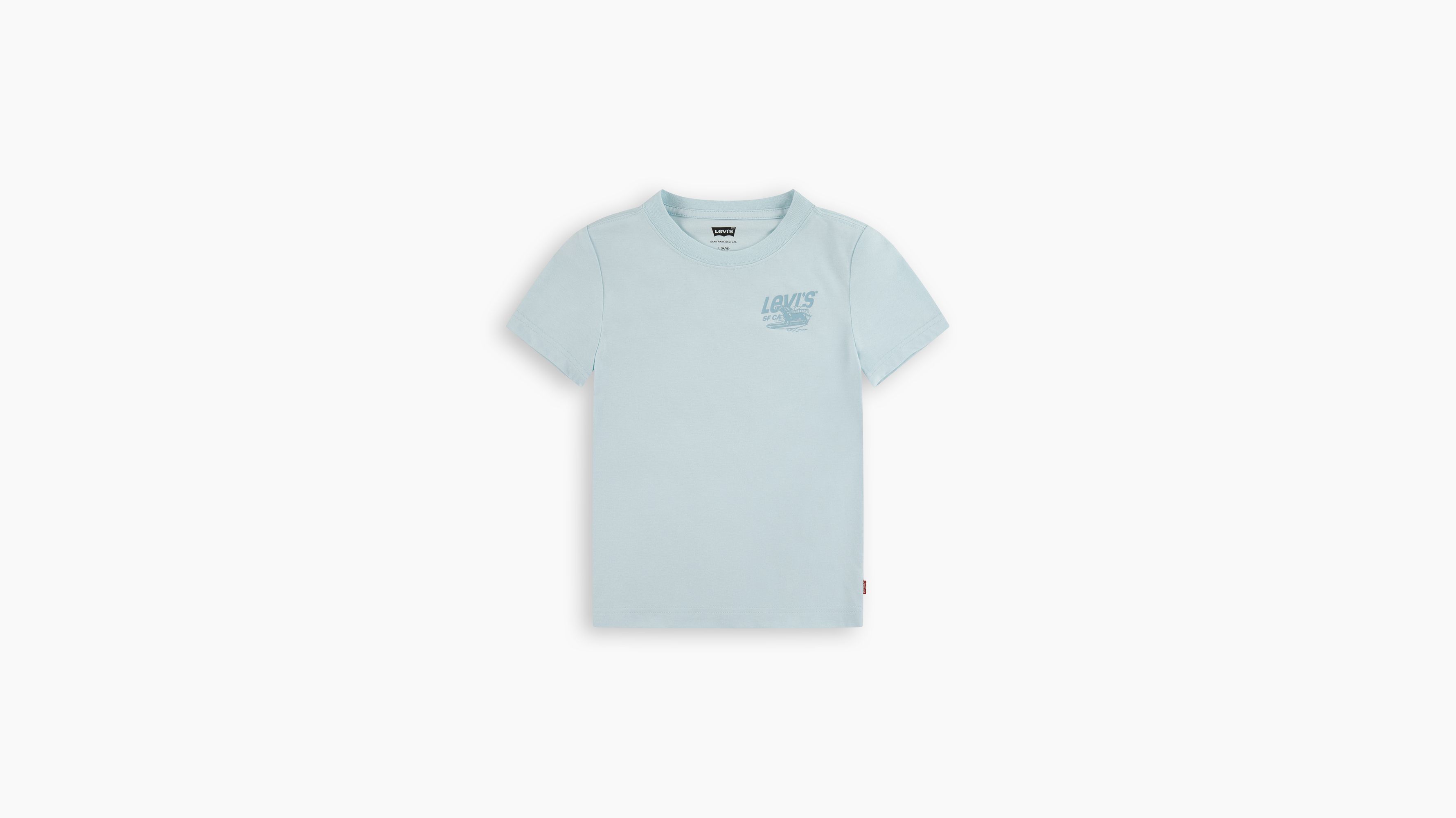 Enfant t-shirt Surfing Dachshund - Clearwater - Bleu