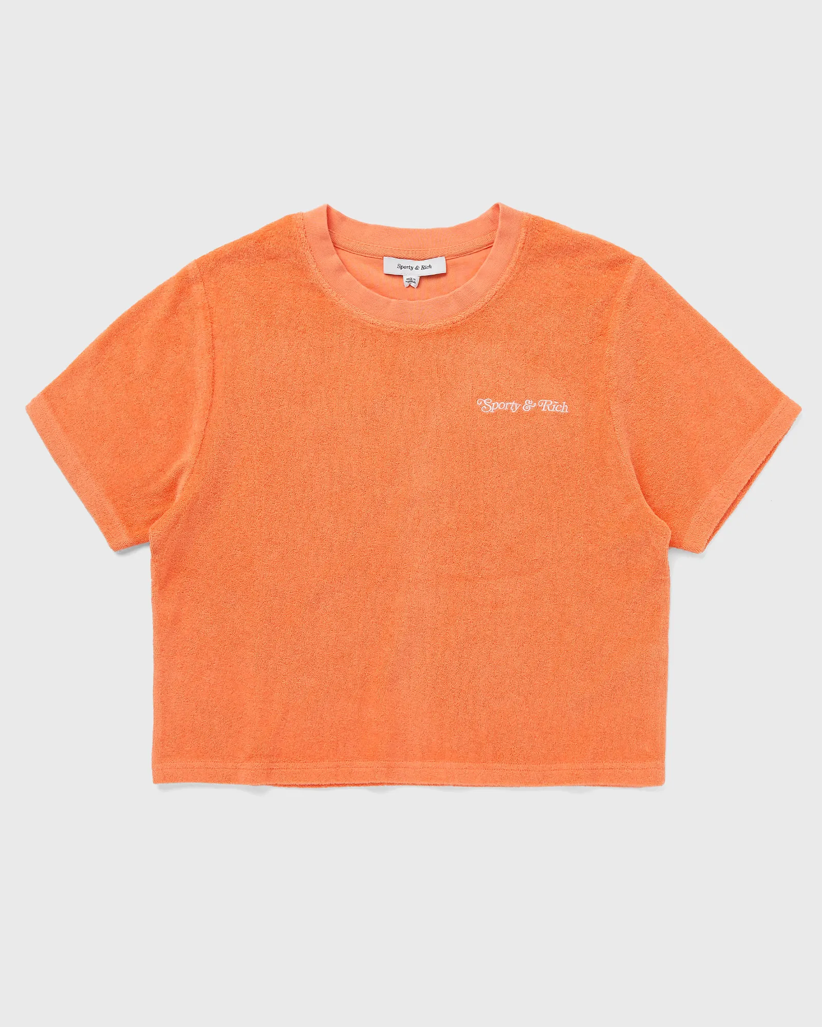 Sporty & Rich New York Tennis Club Terry Cropped Tee