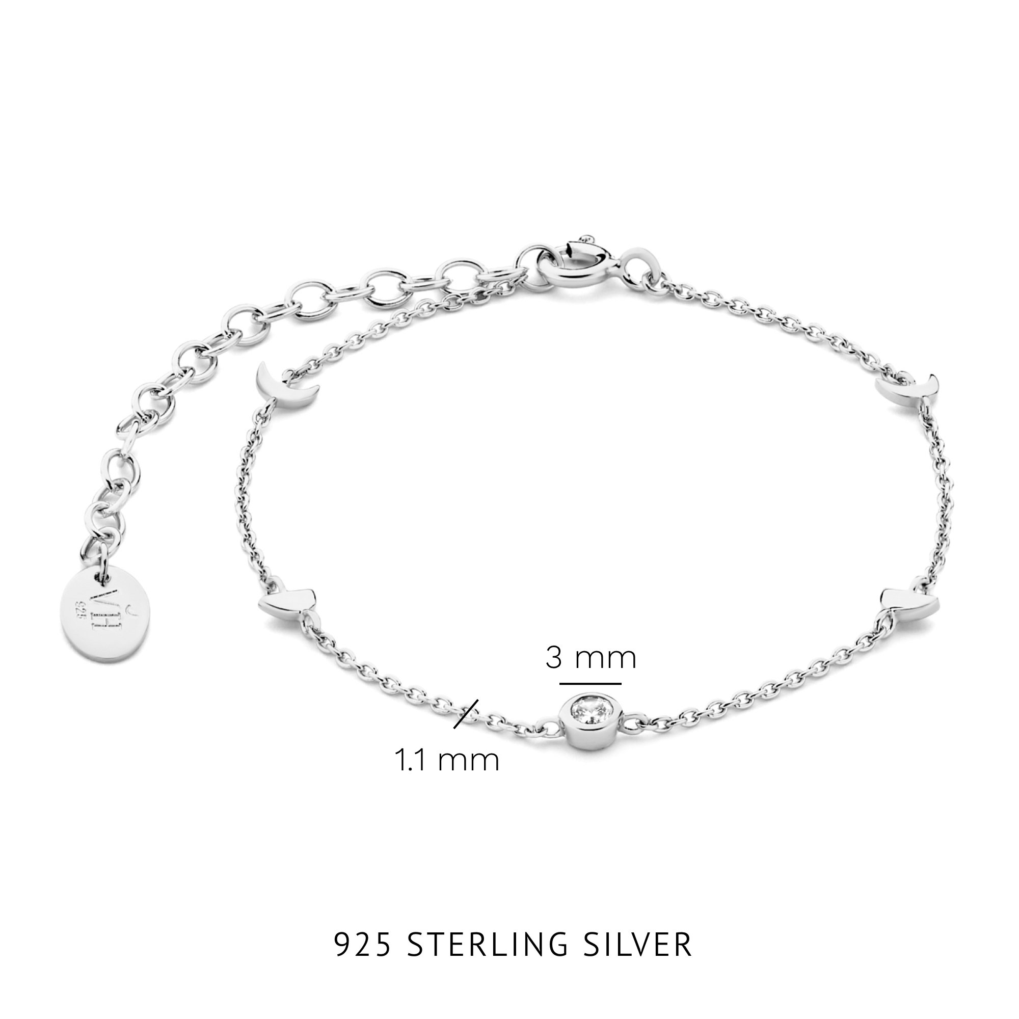 armband Violet Hamden Violet Hamden Zilver