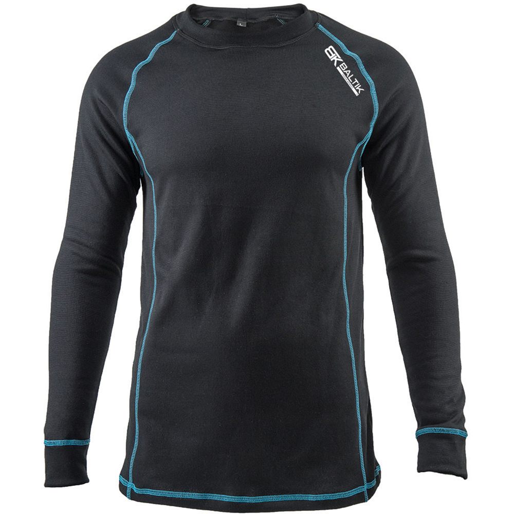 Baltik - T-shirt manches longues Micro-Tek Noir